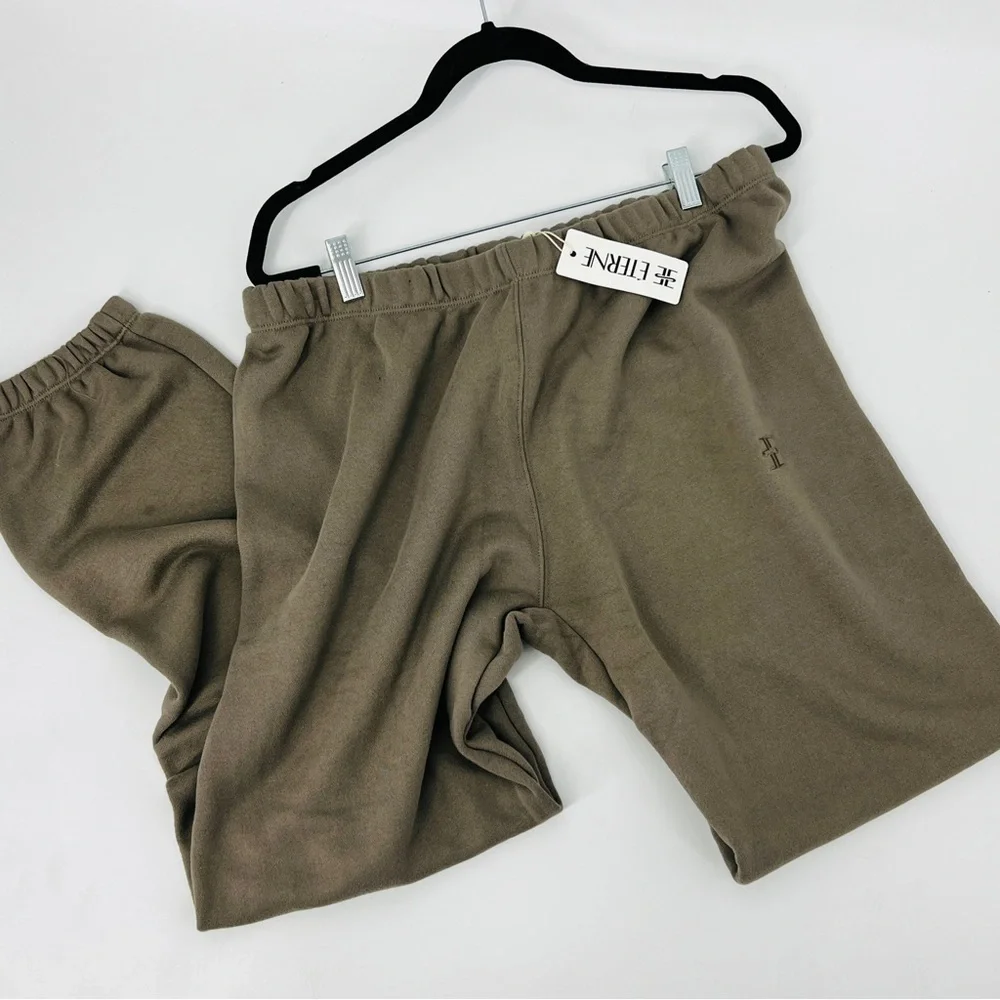 NWT Éterne Signature Classic Sweatpants - Soft French Terry XL - Picture 5 of 12